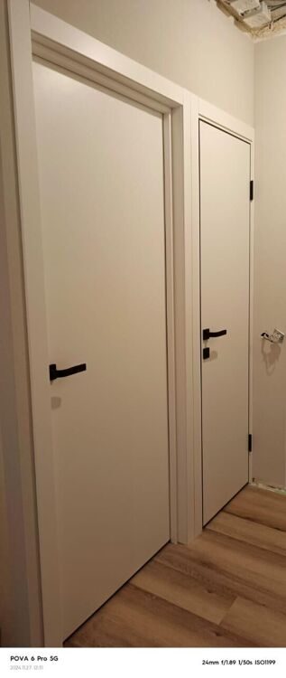 Дверь межкомнатная "Porta 50 4 AB", Alaska + защелка
